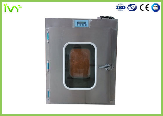 Electronic Interlock Stainless Steel Pass Box , Pass Box Clean Room High Cleanliness